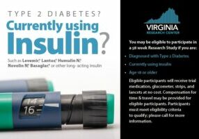 Banner for Type 2 diabetes and insulin.