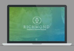 Richmond integrative and functional medicine website mockup.